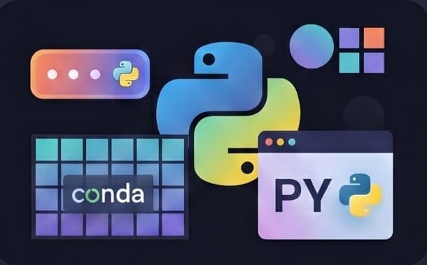 Code editor with Python code